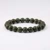 Natural Green Sandalwood Bead Bracelet - 10mm
