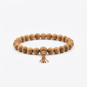 27 Bead Sandalwood Wrist Mala - Quarter Mala Bracelet