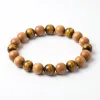 Sandalwood & Tiger Eye Mixed Bracelet - Nature Meets Power