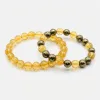 Wealth Intention Crystal Set - Citrine & Pyrite