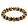 Natural Tiger Eye Crystal Bracelet - 10mm Bold