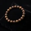 Natural Agarwood (Oud) Bead Bracelet - 10mm
