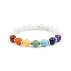 7 Chakra Healing Crystal Bracelet - 6mm